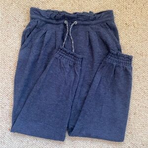 Aerie Dark Blue Sweatpants with Drawstring Elastic Waistband size XS